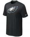 Go big! Display your love for the Philadelphia Eagles loud and proud in this oversized-logo t-shirt from Nike.