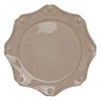 Juliska Berry & Thread Scallop Dessert Plate, Cappuccino Brown