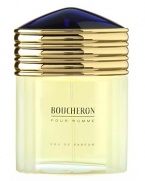 Boucheron pour Homme, an elegant and subtle blend of citrus and woody notes. The opening aromatic freshness gives way to a subtly spicy harmony followed by an intensely woody signature.A rich and intense fragrance concentration in a luxurious bottle with a masculine shape.