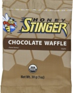 Honey Stinger Waffle Chocolate, 1-Ounce (Pack Of 16)