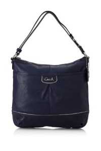 Coach Leather Signature Perforated Park Elevated Duffle Bag 19739 Denim