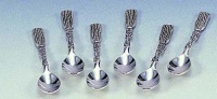 SET OF 6 TASSEL MINI SPOONS