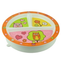 Sugarbooger Divided Suction Plate, Hoot