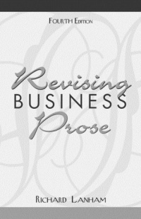 Revising Business Prose (4th Edition)