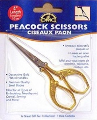 DMC 61253 Peacock Embroidery Scissor, 4-Inch