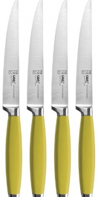 Ginsu Sofuto Series Wasabi Style 4-Piece Cutlery Set