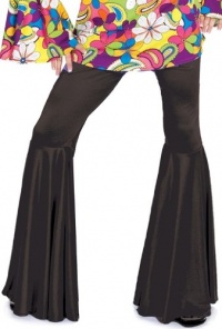 Funny Fashion Black Disco Hippie Pants