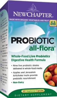 New Chapter Probiotic All-Flora, 120 Capsules