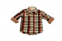 Hugo Boss Boys Shirt-Red-4 Years