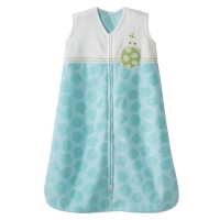 HALO SleepSack Micro Fleece Wearable Blanket, Green, Large