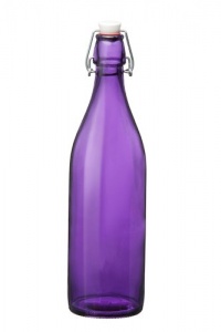 Bormioli Rocco Giara Bottle Set of 6, Violet