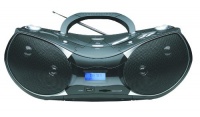 NAXA Electronics NPB-256 Portable MP3/CD Player with Text Display, AM/FM Stereo Radio, USB Input and SD/MMC Card Slot