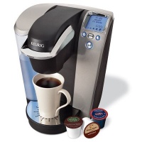 Keurig K75 Single-Cup Home-Brewing System with Water Filter Kit, Platinum