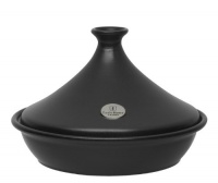 Emile Henry Flame Top 2.6 Quart Tagine, Black