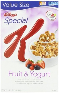 Special K Cereal, Fruit & Yogurt, 17.5-Ounce Packages (Pack of 4)