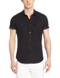 Calvin Klein Sportswear Men's Short Sleeve Roll-Up PD Strip