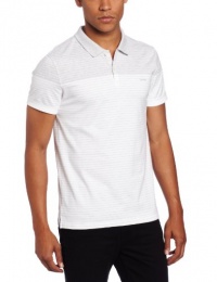 Calvin Klein Sportswear Men's Short Sleeve 2 Button Liquid