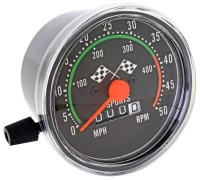 Speedometer Pyramid 26/27 with Resettable Odometer