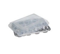 Nordic Ware Muffin Pan with Lid - 12 cup Standard Size