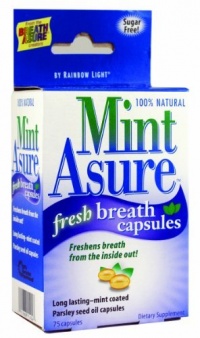 Rainbow Light Mint Asure Fresh Breath, 160-Count Capsules (Pack of 3)