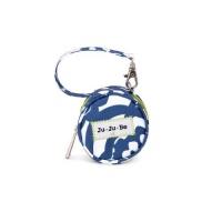 Ju-Ju-Be Paci Pod Zippered Pacifier Holder with Wrist Strap, Cobalt Blossoms