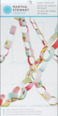 Martha Stewart Crafts Modern Festive Paper Chain Kit