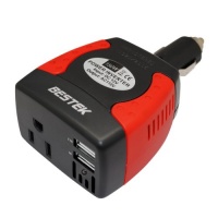 BESTEK 150w power inverter car dc 12v to 110v ac inverter dc adapter laptop charger notebook adapter dc charger ac adapter usb charger Dual USB 3.1A MRI1511U