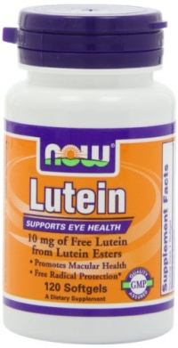 NOW Foods Lutein Esters, 120 Softgels / 10mg