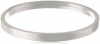 Sterling Silver Hinged Solid Bangle Bracelet, 7