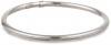 Sterling Silver Textured Slip-On Bangle Bracelet, 7