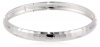 Sterling Silver Hammered Textured Bangle with Closure Bracelet