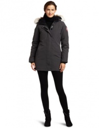 Canada Goose Women's Victoria Parka,Graphite,X-Small