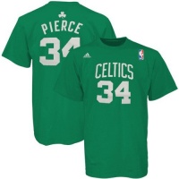 Paul Pierce adidas Name and Number Boston Celtics T-Shirt