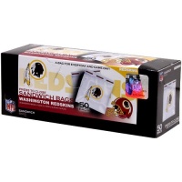 Spectrum 5815-20009 NFL Plastic Washington Redskins Sandwich Press to Close Bag (Pack of 50)