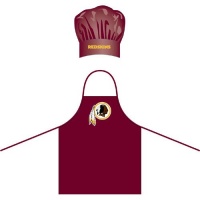 NFL Washington Redskins Chef Hat and Apron Set