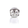 Bling Jewelry 925 Sterling Silver Boy Face Charm Bead Fits Pandora Bead Bracelet