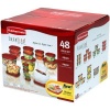 Rubbermaid EasyFind Lids Food Storage Set - 48 Pieces