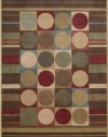 Area Rug 2x2 Rectangle Contemporary Multi Color Color - Nourison Somerset Collection