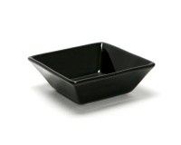 COLORcode Square Bowl, Black Truffle, Set of 4