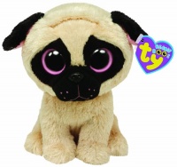 Ty Beanie Boos Pugsly Dog 6 Plush