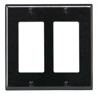 Leviton R04-80409-00E Double Gang Wall Plate