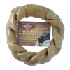 Chunky Chews® 8 Beef Braided Rawhide Ring for Large Dogs