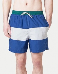 Lacoste Colorblock Swim Trunks