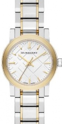 Burberry BU9217 Watch City Ladies - Silver Dial Stainless Steel Case Quartz Movement