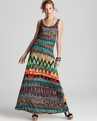 Ella Moss Dress - Tribal Maxi Dress