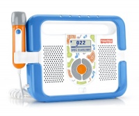 Fisher-Price Kid-Tough Music Player with Microphone - Blue