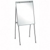 Lorell Dry-Erase Board Display Easel with Rubber Feet, 40-Inch to 70-Inch, Black