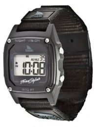 Freestyle Men's FS84978 Shark Clip Classic Retro Television Screen Case Digital Watch