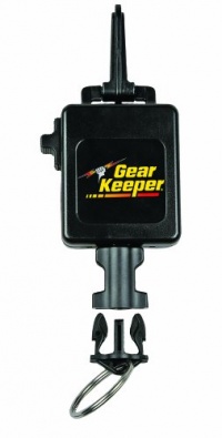 Gear Keeper RT3-0013 Locking Scuba Console Retractor Snap Clip Mount with Q/C II Split Ring Accessory