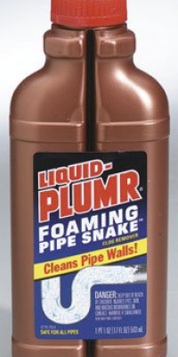 Clorox Company Liquid Plumber Foam Pipe Snake